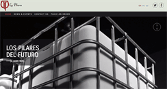 Desktop Screenshot of lospilareswine.com